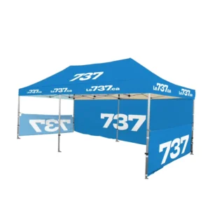 Easy-up Aluminium Folding Canopy Tent Custom Design Printed Outdoor Gazebo Marquee for Wedding Display Exhibition