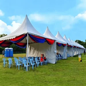Eco Friendly Large Waterproof Pagoda Tent Outdoor Pop up Tent for Corporate Conference & Team Building Activity