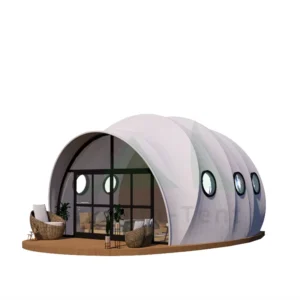 Eco Friendly Membrane Structure Tent Dome House Geodesic Dome Tent