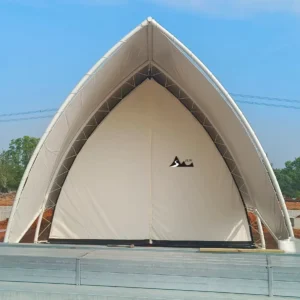 Eco-Friendly Waterproof Outdoor Safari Yurt Tent Cotton Canvas Glamping Hotel Tent