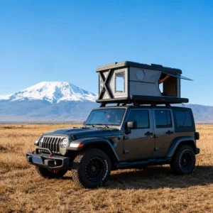 Electric ABS Rooftop Tent Automatic Opening Hard Shell Car Roof Camping Tent for SUV and Off Road Vehicles
