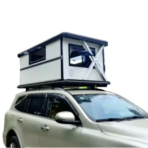 Electric Automatic Aluminum Alloy Hard Shell Waterproof SUV Roof Tent for 2-3 Persons