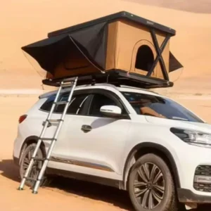 Electric Fabric Rooftop Tent Camping Outdoor Car Rooftop Tent Aluminum 4X4 Car Roof Top Tent Hard Shell