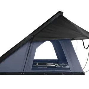 Enjoin 2 Person Summer Hard Shell Aluminum Polyester Rooftop Tent for Pick Truck Camper SUV 4×4 Quick Automatic Opening