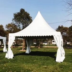 European Style PVC Four-season Outdoor Tent Wedding Party Pagoda Marquee with Aluminum Alloy Frame for Banquet Reception
