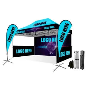 Event Outdoors Folded Exhibition Pop Wall 10×10 Custom Printing Promote Gazebo Show Personalized Canopy Hexagon Tent Waterproof