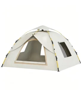 Event Tent 2 Room Auto Pop Up 3 4P Oxford 1500mm Waterproof UV Bug Shield Instant Setup for Outdoor
