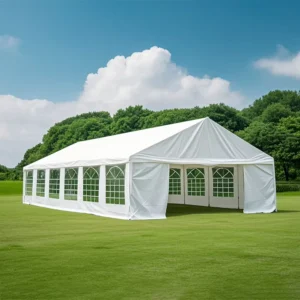 Event Tents for 100 People White Wedding Tents Waterproof for Outdoor Parties Factory