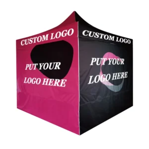 Exhibition Event Tent 2MX2M 3X6 Canopy Gazebo Custom Pop-Up Oxford Fabric Waterproof UV Resistant