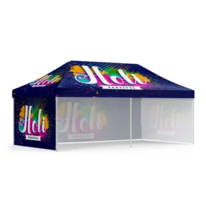 Exhibition Events Indoor Large Tents Custom Print Logo Folding 10×20 Feet Easy Pop up Flame Retardant Canopy Tent