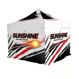 Exhibition Tent 10×10 10×20 FT Pop-up Trade Show Canopy Sidewall Custom Logo Aluminum Frame Outdoor