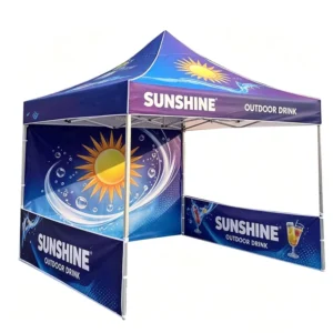 Exhibition Tent Trade Show Pop up Canopy 10x10FT Sidewalls Heavy Duty Outdoor Event Shelter