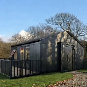 Expandable Container House Prefab Mobile Home Foldable Granny Flat with Kitchen for Office Use