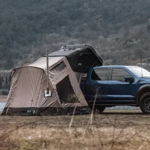 Extendable Annex Room for ABS Shell Rooftop Tent with Waterproof Shelter Vent