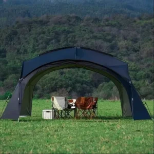 Extra-Large Dome Canopy Tent, Sun Shelter, Camping, Park and Beach, Rainproof, Portable