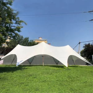 Extra Large Glamping Outdoor Tent Tarp Garden Wedding Party Sunshade Canopy Camping Tarp Tents for Events