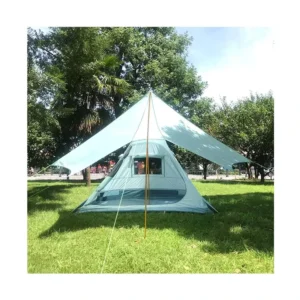 Extra Large Outdoor Camping Tents Single Floor 4 Persons Waterproof Outdoor Family Luxury Big Camping Tent Camping Tent