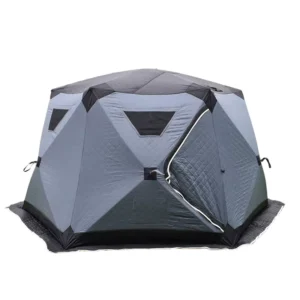 Extra Large Pop up 5-8 Person 6-p Insulated Cold Proof off Ground Ice Fishing Tent