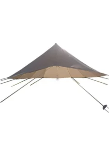 Extra Top Canvas Rain Protector Cover Fly for Straight Bracing Type Bell Tent 6m 5m 4m 3m Single Layer