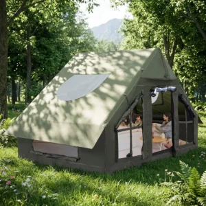 FBsport Large Air Tent 4 Season Inflatable Tent Big Camping Tent Family Outdoor Inflatable Party Tents for Events Outdoor