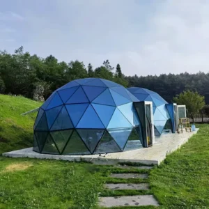 FEAMONT Glass Dome Tent Luxury Accommodation Ecotourism Nature Immersion Deluxe Tent Scenic Views Ecological Geodesic Dome Tent