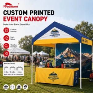 Market Tent 10x20ft Outdoor Vending Tent Waterproof Trade Show Canopy for Permanent Outdoor Vending