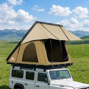 Outdoor Adventure Car Roof Tent Aluminum Honeycomb Panel Waterproof Lightweight One Bedroom Quick Automatic Opening Tent
