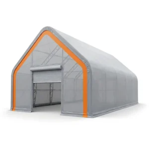 Fabric Arena Riding Shelter Storage Container Hoop Barn Structure Warehouse Tent Certified Fertilizer Galvanized Steel