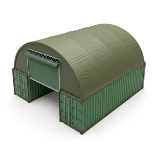 Fabric Building Micron 85 Tent Galvanized Shelter Storage Container Barn Structure Hoop Certified Fertilizer b1 Galvanized Steel