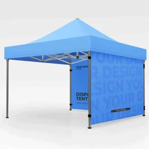 Factory 10x10ft 3X3m Folded Canopy Full Color Printed Gazebo Promotional Custom Outdoor Waterproof Awning Advertising Event Tent