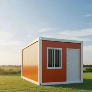 Factory 20ft Flat-Pack Container House CE-Certified Prefab Modular Cabin for Site Office Dormitory Shop