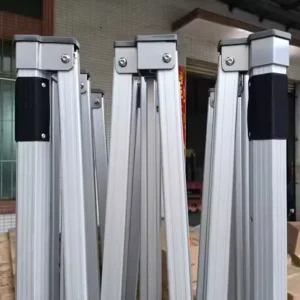 Factory 50mm Aluminium Trade Show Tent Frame with Sand Bag Heavy Base Wheel Bag Display Tent Accessories