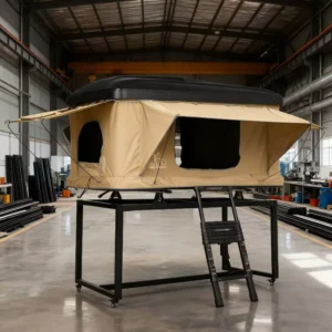 Factory ABS Car Roof Top Tent 2-3 Person Outdoor Hiking Clamshell Hard Shell for Camping