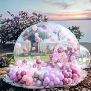 Factory Camping Tent House Outdoor Bubble Tent Inflatable Transparent Dome Clear Bubble Tent House for Camping
