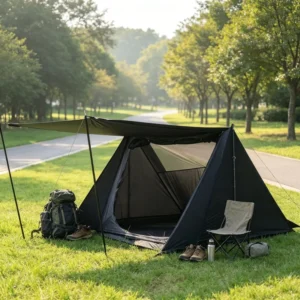 Factory Camping Tent Waterproof Foldable Heavy-Duty Shelter for Glamping and Outdoor Events