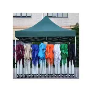 Factory Custom 3x3m Aluminum Folding Pop Outdoor Trade Show Advertising Tent 420D Polyester Fabric Digital Printing Easy