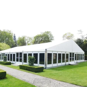 Factory Custom Industrial Outdoor Waterproof Wedding Party Tents Aluminum Alloy Straight Bracing Type Big Events