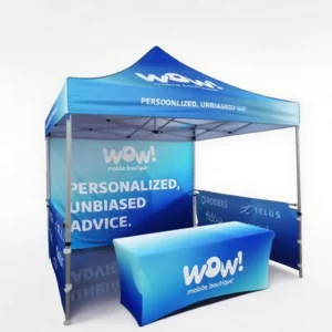Factory Custom Logo 3x3m Trade Show Tent Outdoor Pop-Up 10x10ft Advertising Canopy Event Tent with Aluminum Frame