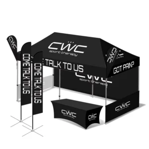 Factory Custom Logo Printed Folding Canopy Pop-up Sun Shelter Tent Small Tent for Sports Events