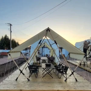 Factory Custom PVC/Sailcloth Outdoor Garden Canopy Awning for Cafe Dining Barbecue and Parties