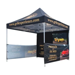 Factory Custom Print Aluminum 10×10 Folding Pop-Up Canopy Tent for Events