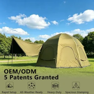 Factory Custom Sample Available Inflatable Camping Tent for Hiking
