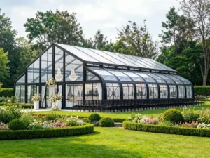 Factory Customizable Frame Curved Wedding Party Marquee Tent For Outdoor Event Services