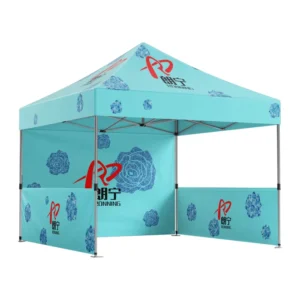 Factory Customized Two-Color Outdoor Pop-Up Canopy Tent for Business Events and Trade Shows