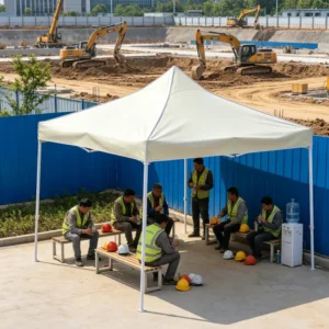 Factory Direct 3x3M (10x10ft) Steel Frame Custom-Printed Folding Pop-Up Canopy Tent