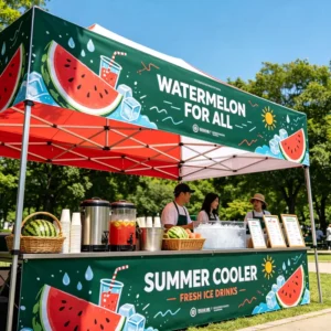 Factory Direct 3x3m Event Canopy Tent 10×10 Commercial Advertising Canopy for Beach Cocktail Bar Beverage Vendor Booth