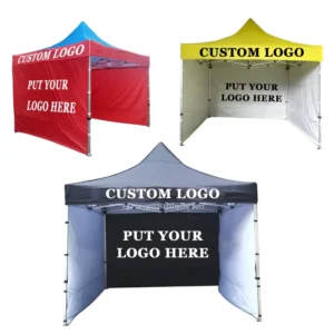 Factory Direct 3x3m Folding Custom-Printed Canopy Gazebo