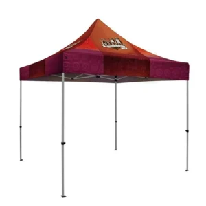 Factory Direct 4×4 Aluminium Roof Grow Tent PVC Cover Printed Logo Families Hotels Trade Shows Exhibitions Indoor Outdoor Use