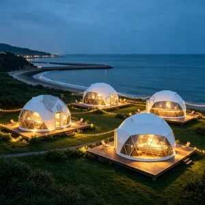 Factory Direct 5 10m Dome Tent UV Protection High Quality Tent for Outdoor Campsite Scenic Spot