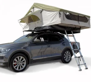 Factory Direct Canvas Rooftop Tent for 4-5 People with Roof Rack